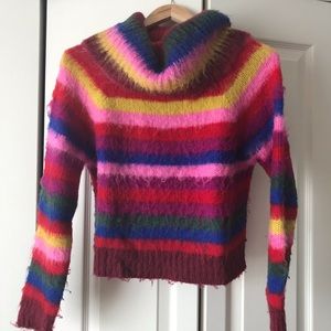Forever 21 rainbow sweater